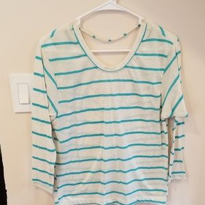 Liberty Love striped long sleeve tee